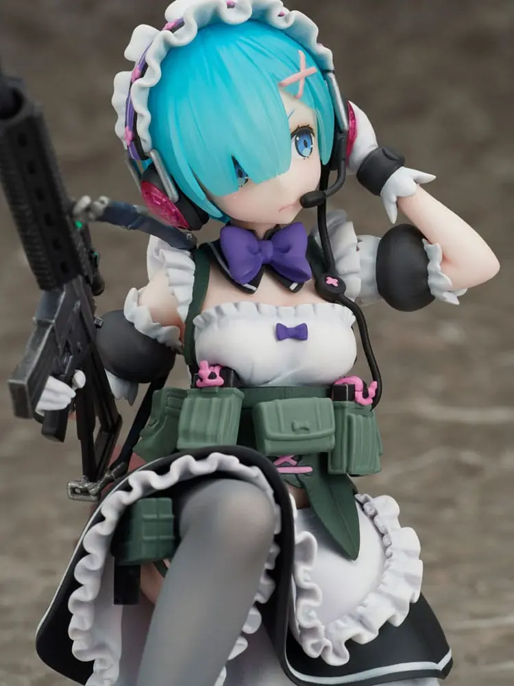 Re:Zero Starting Life in Another World Figurka PVC 1/7 Rem Military Ver. 16 cm zdjęcie produktu