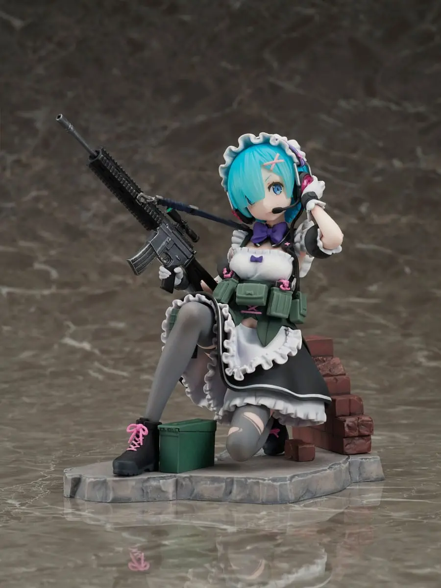 Re:Zero Starting Life in Another World Figurka PVC 1/7 Rem Military Ver. 16 cm zdjęcie produktu