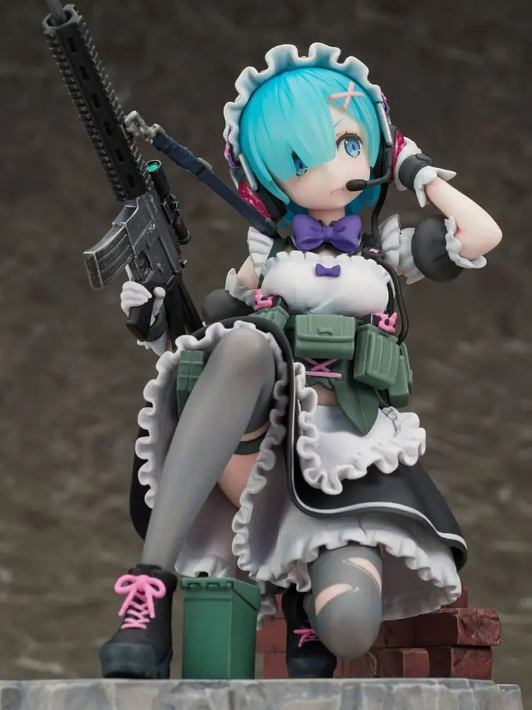 Re:Zero Starting Life in Another World Figurka PVC 1/7 Rem Military Ver. 16 cm zdjęcie produktu