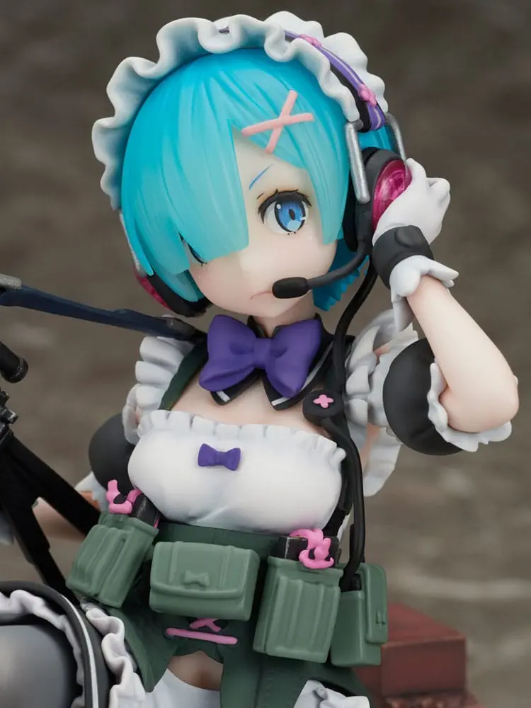 Re:Zero Starting Life in Another World Figurka PVC 1/7 Rem Military Ver. 16 cm zdjęcie produktu