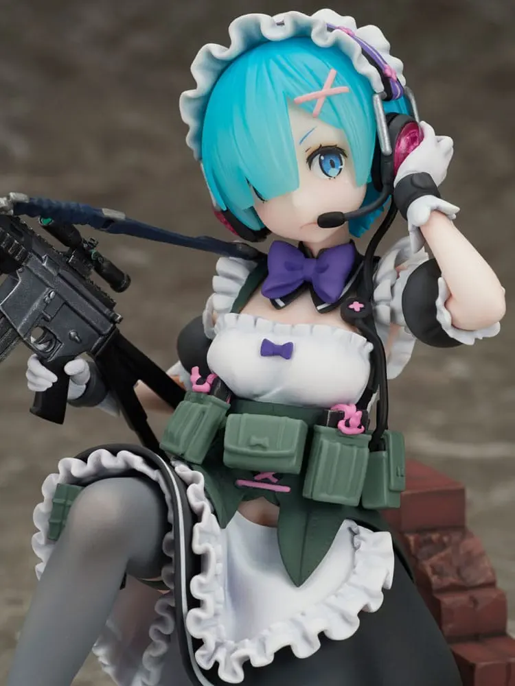 Re:Zero Starting Life in Another World Figurka PVC 1/7 Rem Military Ver. 16 cm zdjęcie produktu