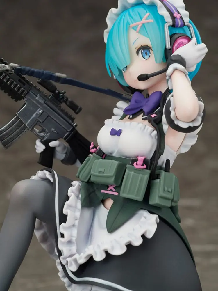 Re:Zero Starting Life in Another World Figurka PVC 1/7 Rem Military Ver. 16 cm zdjęcie produktu