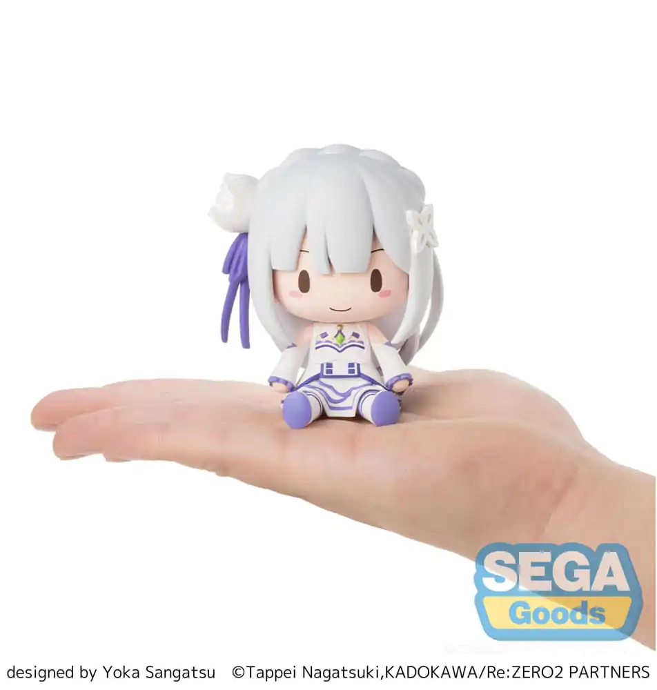 Re:Zero Starting Life in Another World Fuwa Petit Chibi Figurka Emilia 8 cm zdjęcie produktu
