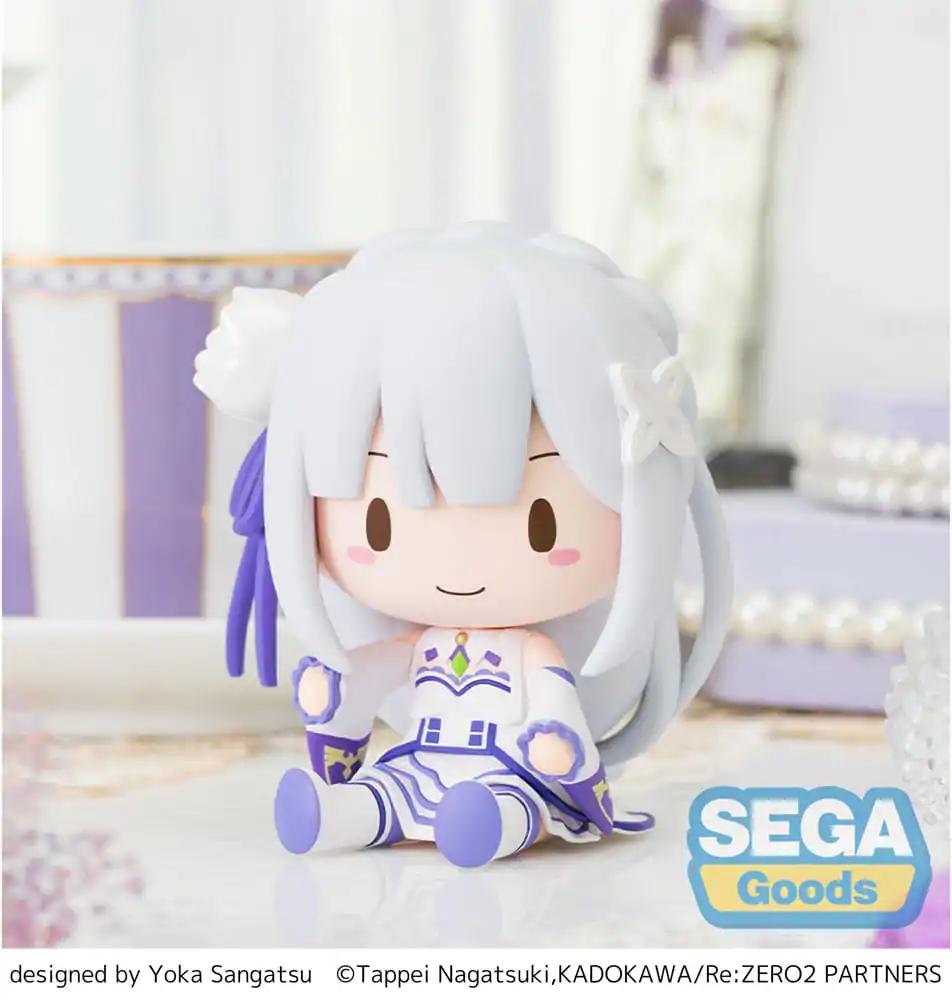 Re:Zero Starting Life in Another World Fuwa Petit Chibi Figurka Emilia 8 cm zdjęcie produktu