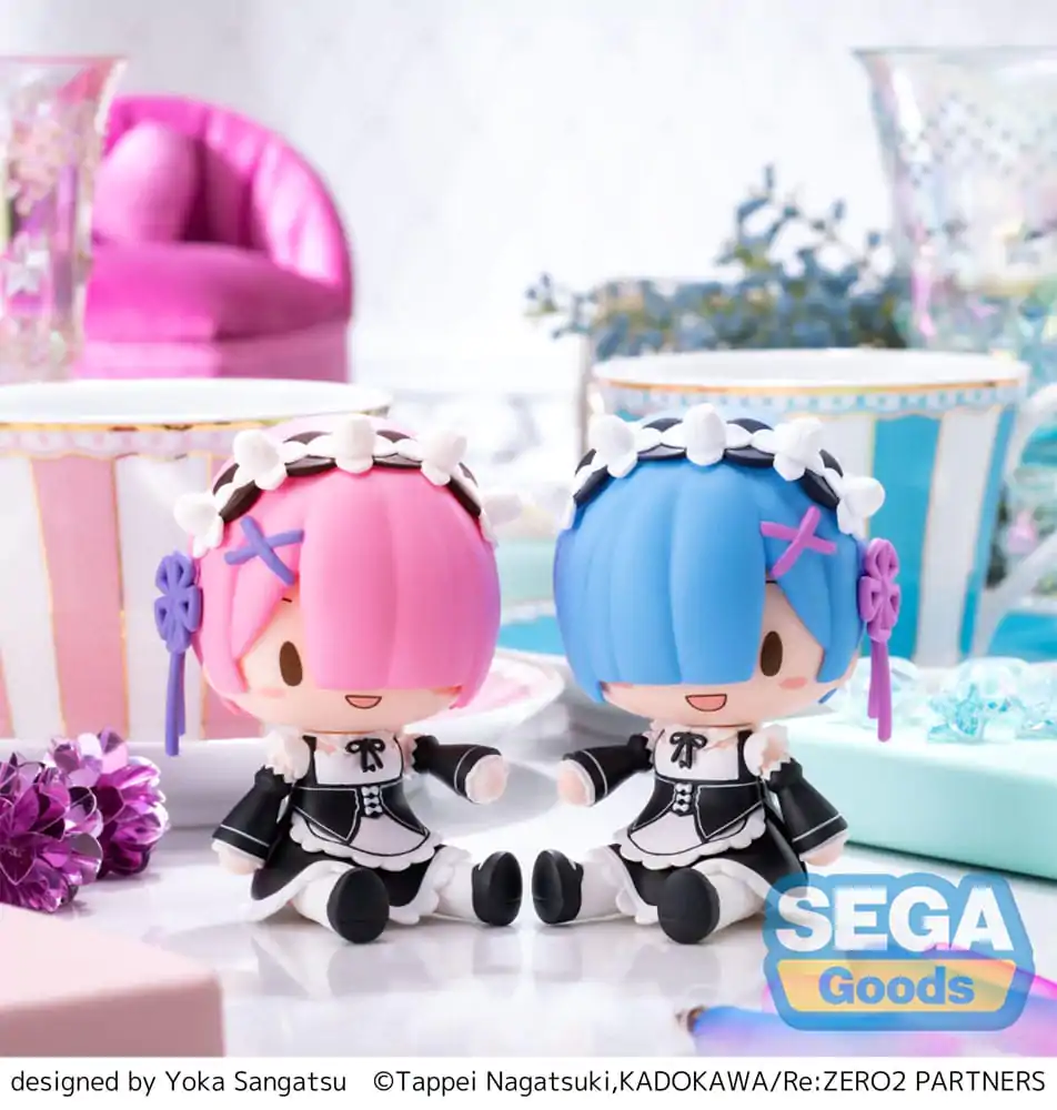 Re:Zero Starting Life in Another World Fuwa Petit Chibi Figurka Rem 8 cm zdjęcie produktu