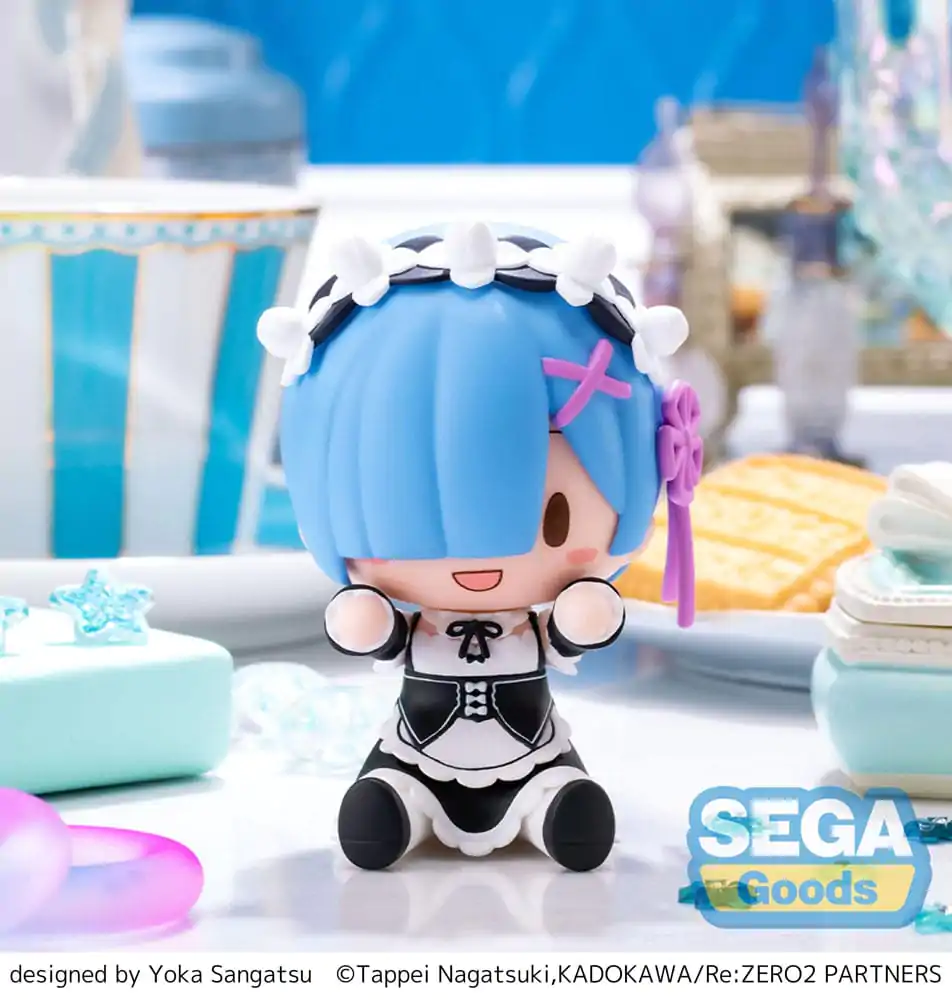 Re:Zero Starting Life in Another World Fuwa Petit Chibi Figurka Rem 8 cm zdjęcie produktu