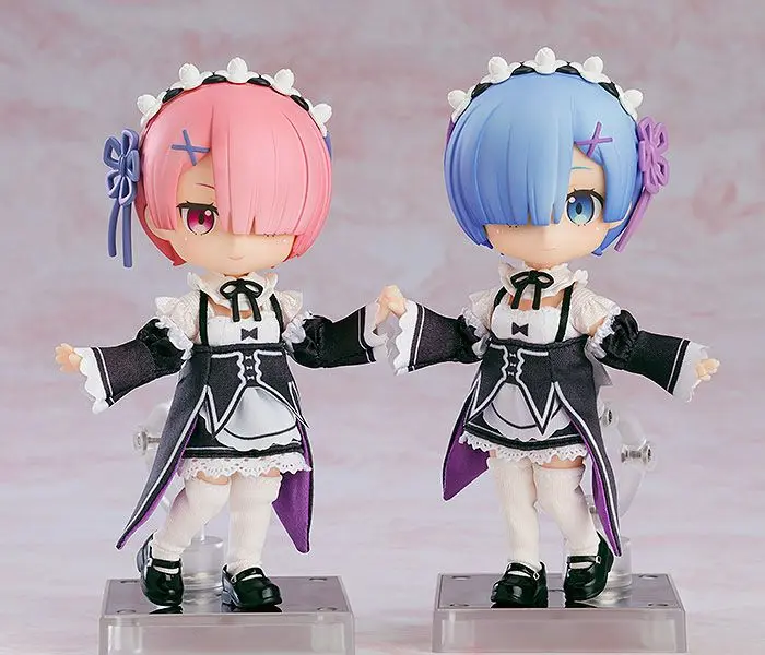 Re:ZERO - Życie w innym świecie od zera - Części dla figurek Nendoroid Doll - Zestaw ubranek Rem/Ram zdjęcie produktu