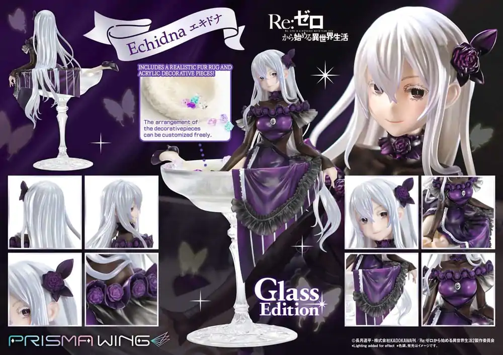 Re:ZERO Starting Life in Another World Prisma Wing Statuetka PVC 1/7 Echidna Glass Edition 24 cm zdjęcie produktu