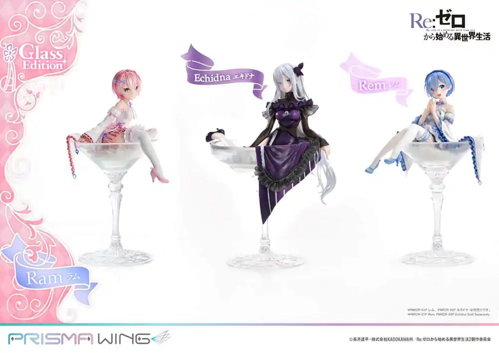 Re:ZERO Starting Life in Another World Prisma Wing Statua PVC 1/7 Ram Glass Edition 24 cm zdjęcie produktu