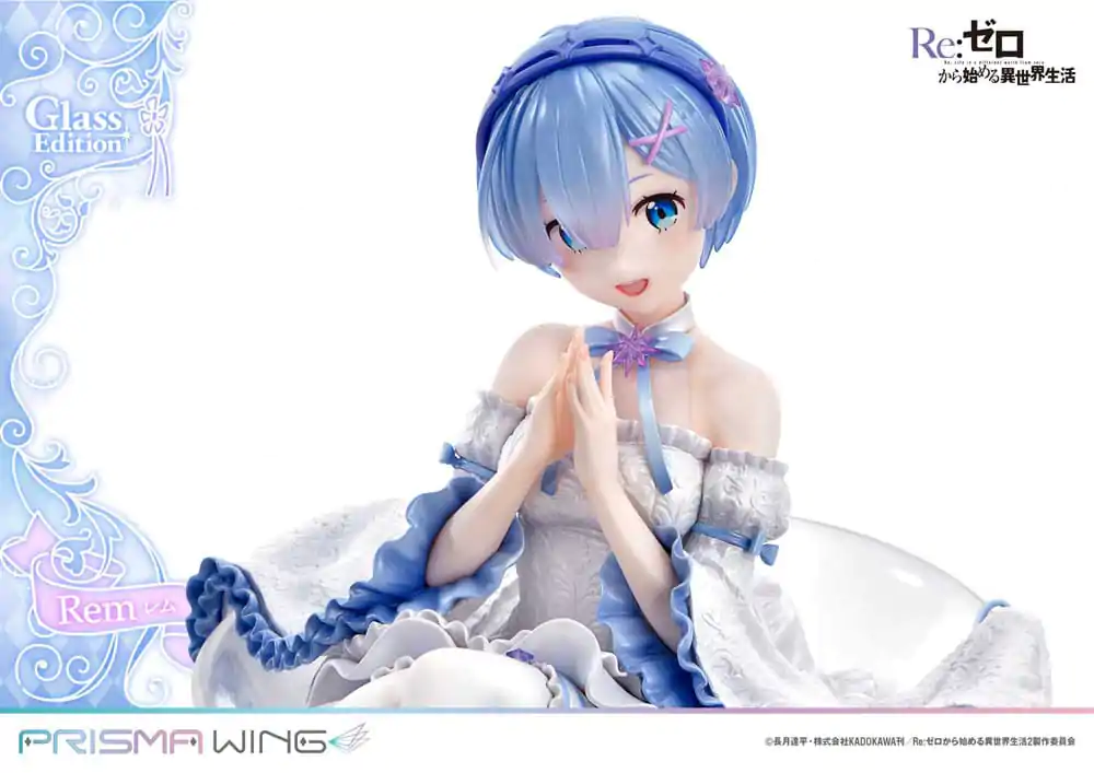 Re:Zero - Starting Life in Another World Prisma Wing Statua PVC 1/7 Rem Glass Edition 23 cm zdjęcie produktu