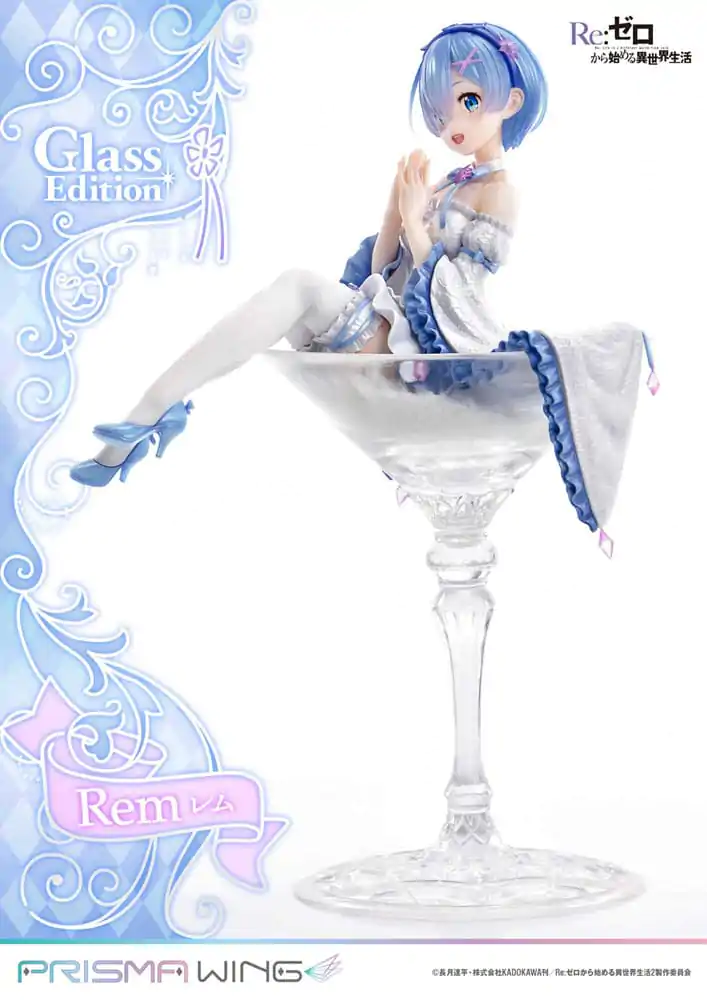 Re:Zero - Starting Life in Another World Prisma Wing Statua PVC 1/7 Rem Glass Edition 23 cm zdjęcie produktu