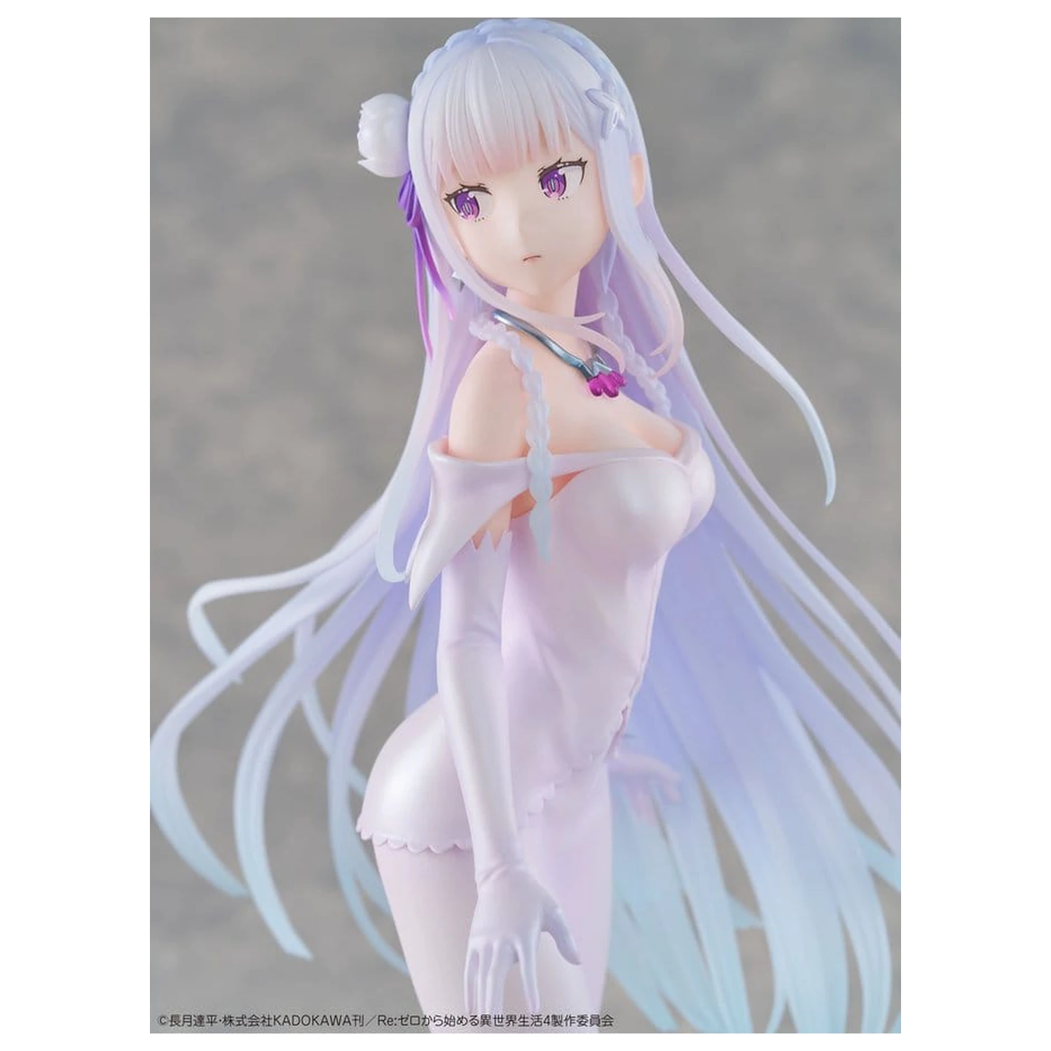 Re:ZERO -Starting Life in Another World- PVC Figurka 1/7 Emilia Wedding dress Ver. 24 cm zdjęcie produktu