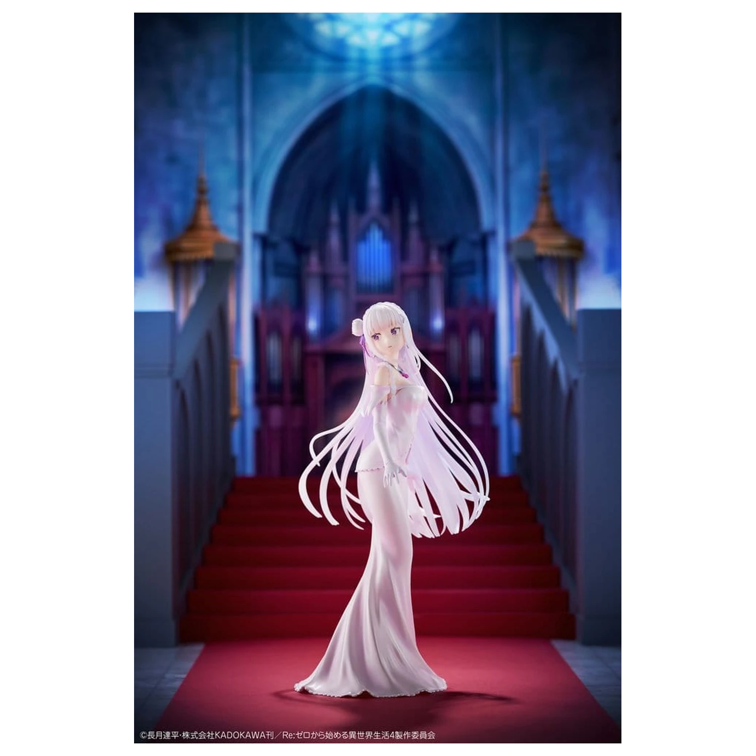 Re:ZERO -Starting Life in Another World- PVC Figurka 1/7 Emilia Wedding dress Ver. 24 cm zdjęcie produktu