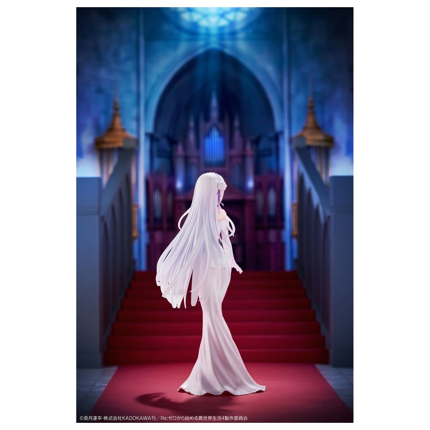 Re:ZERO -Starting Life in Another World- PVC Figurka 1/7 Emilia Wedding dress Ver. 24 cm zdjęcie produktu