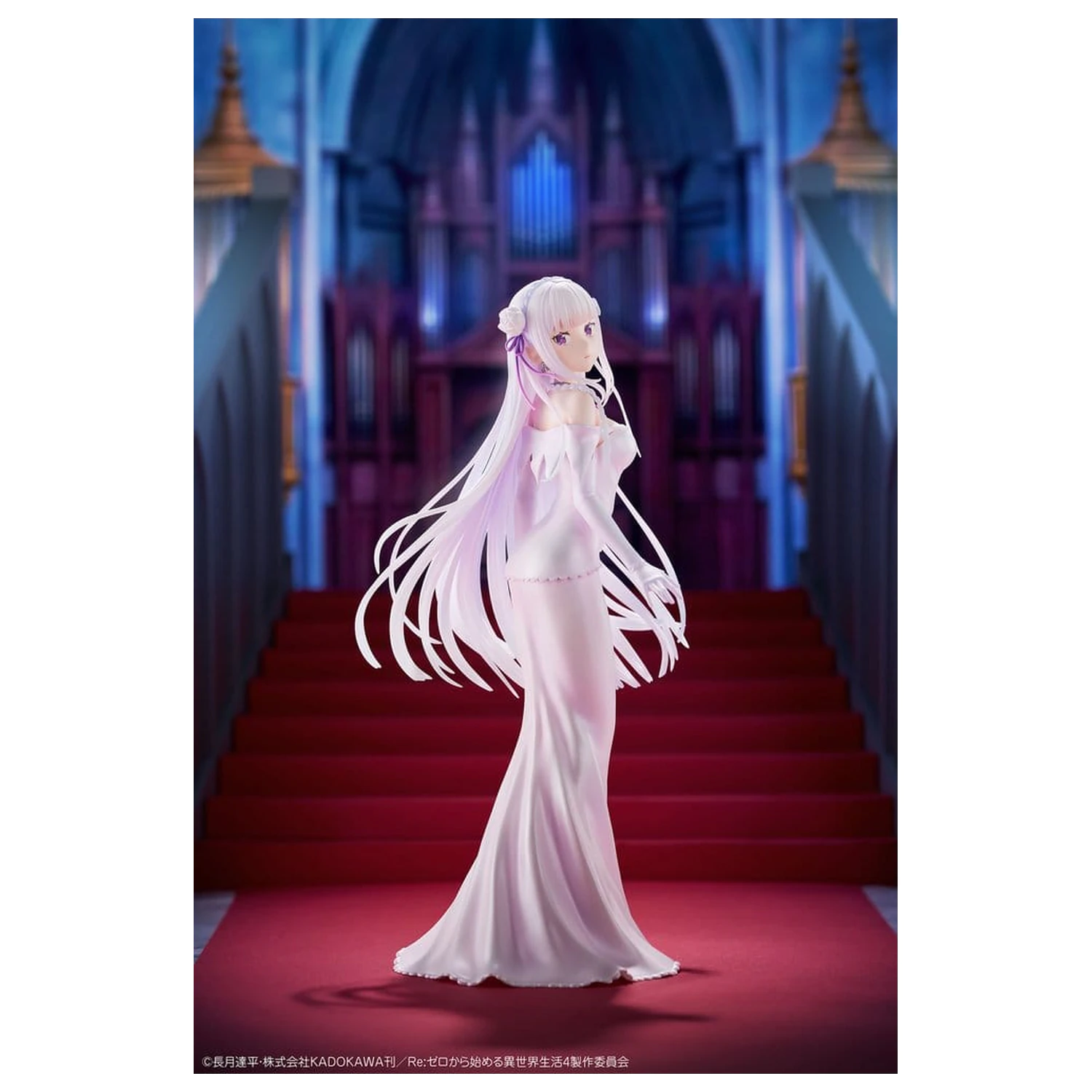 Re:ZERO -Starting Life in Another World- PVC Figurka 1/7 Emilia Wedding dress Ver. 24 cm zdjęcie produktu