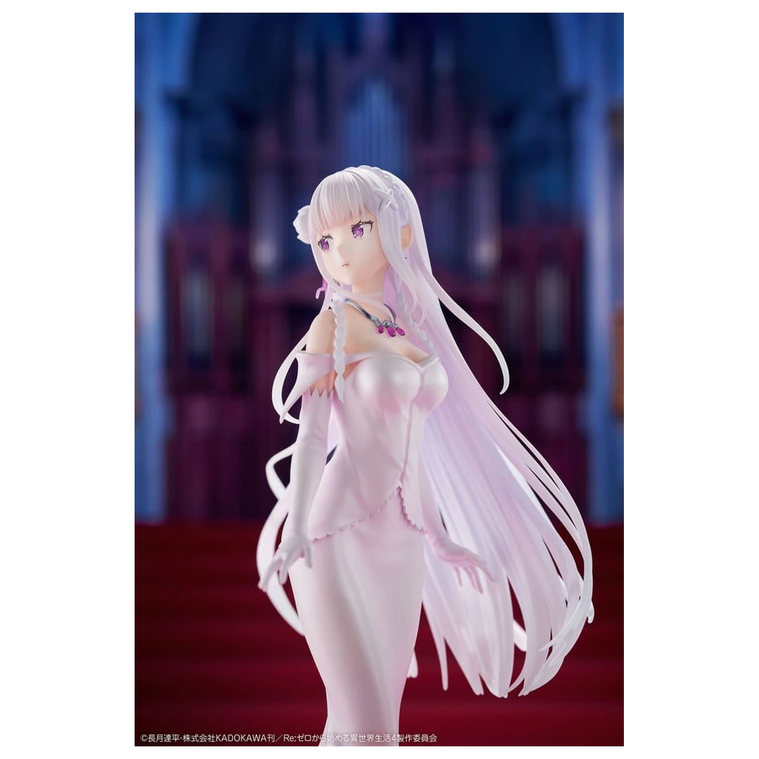Re:ZERO -Starting Life in Another World- PVC Figurka 1/7 Emilia Wedding dress Ver. 24 cm zdjęcie produktu