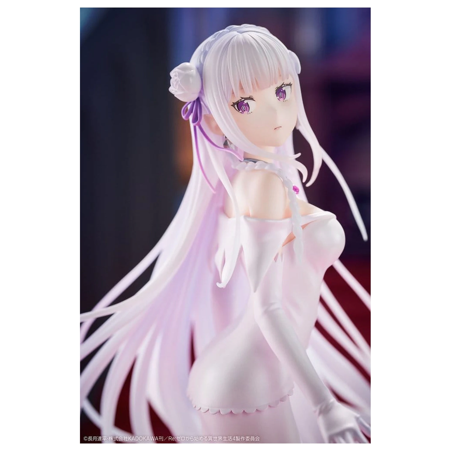 Re:ZERO -Starting Life in Another World- PVC Figurka 1/7 Emilia Wedding dress Ver. 24 cm zdjęcie produktu