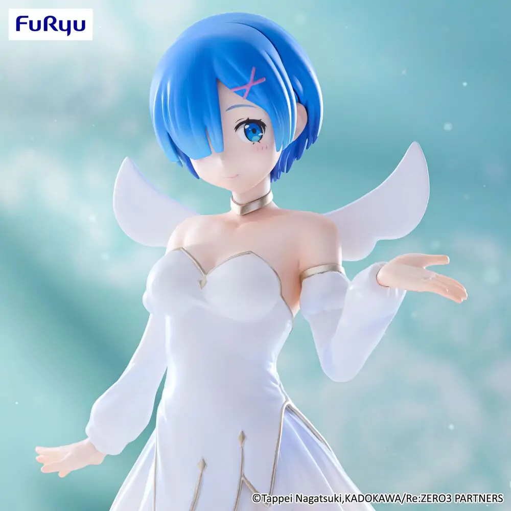 Re:Zero Starting Life In Another World Rem Little Wings Bicute Pure figurka 25cm zdjęcie produktu