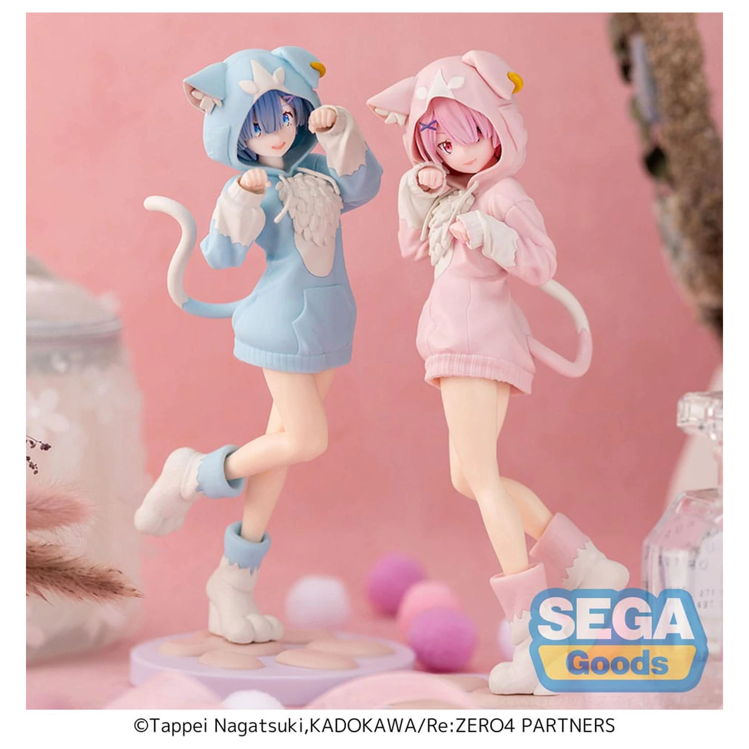 Re:Zero Starting Life in Another World XStellar PVC Statue Ram Mofumofu Pack 22 cm zdjęcie produktu