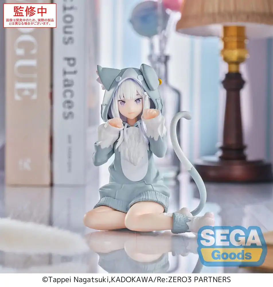 Re:Zero Starting Life in Another World Yumemirize PVC Figurka Emilia Mofumofu Pack 11 cm zdjęcie produktu