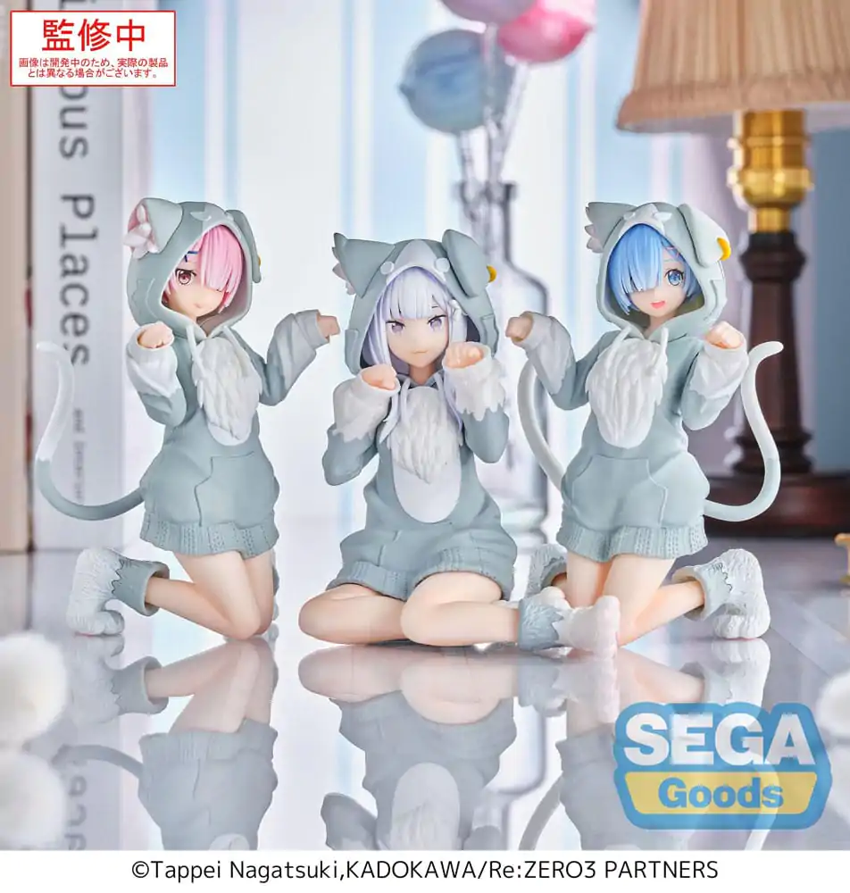 Re:Zero Starting Life in Another World Yumemirize PVC Figurka Rem Mofumofu Pack 11 cm zdjęcie produktu