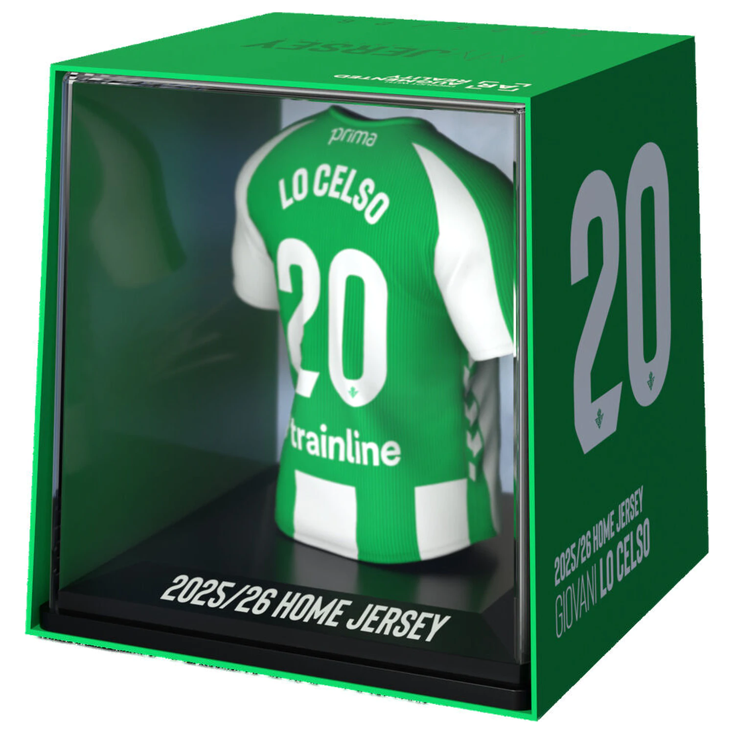 Real Betis Giovanni Lo Celso mini figurka w kształcie koszulki zdjęcie produktu