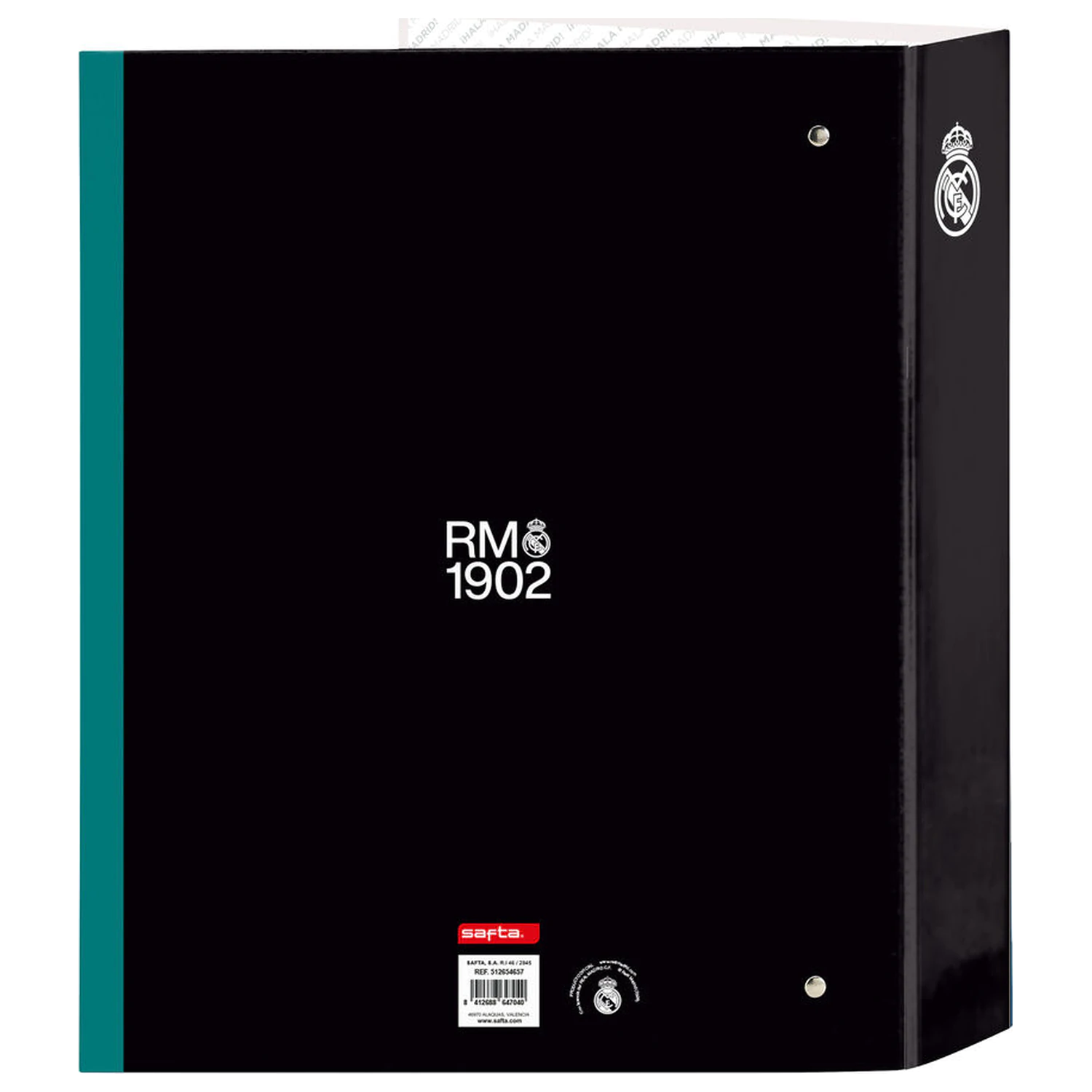 Real Madrid 26/27 A4 tekturowy segregator 4 ringowy zdjęcie produktu