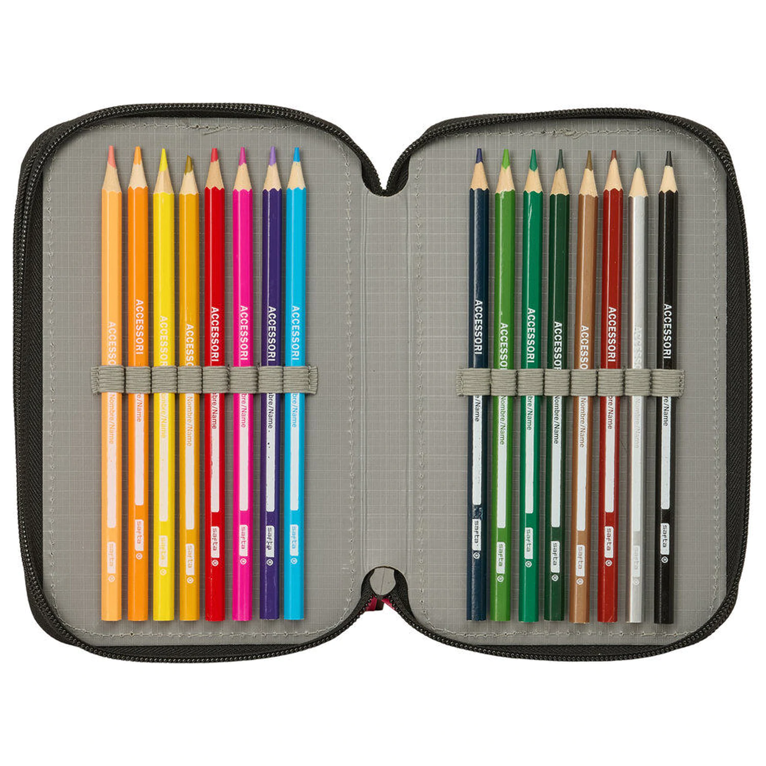 Real Madrid 26/27 potrójny piórnik 37 szt. zdjęcie produktu