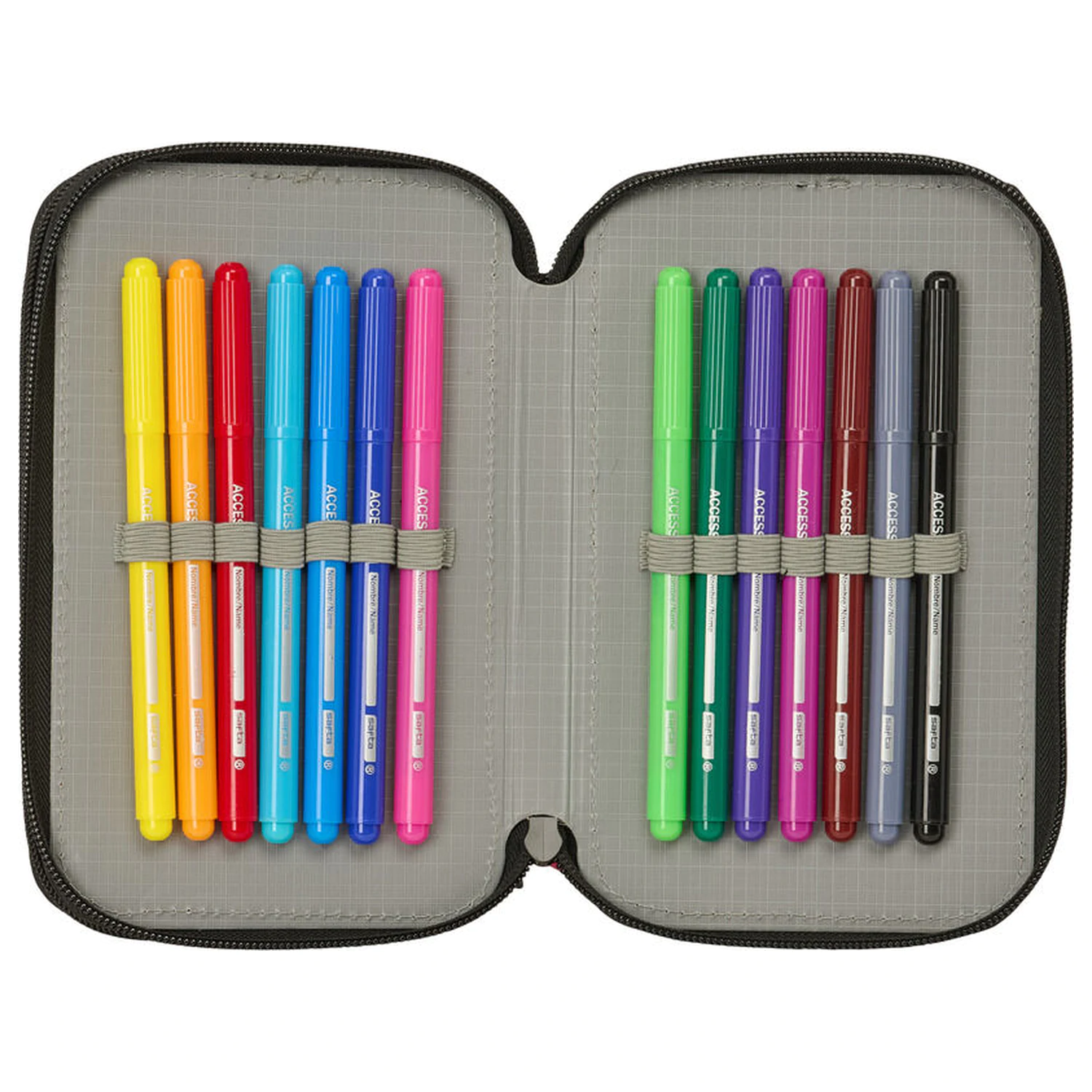 Real Madrid 26/27 potrójny piórnik 37 szt. zdjęcie produktu