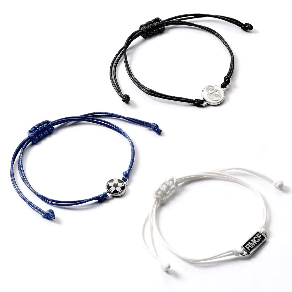 Real Madrid Zestaw Przyjaźni 3 bransoletki zdjęcie produktu