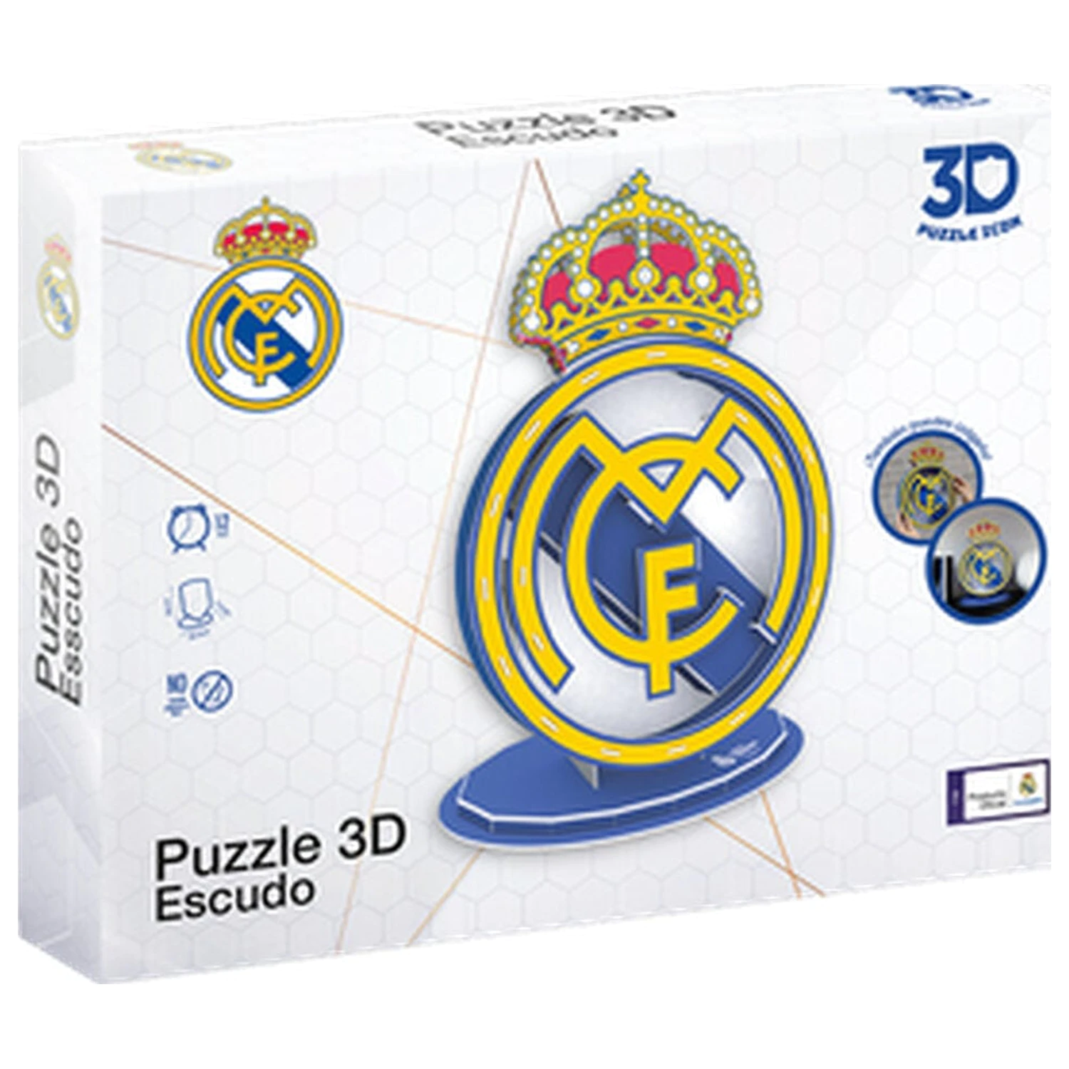 Real Madrid puzzle 3D z herbem zdjęcie produktu