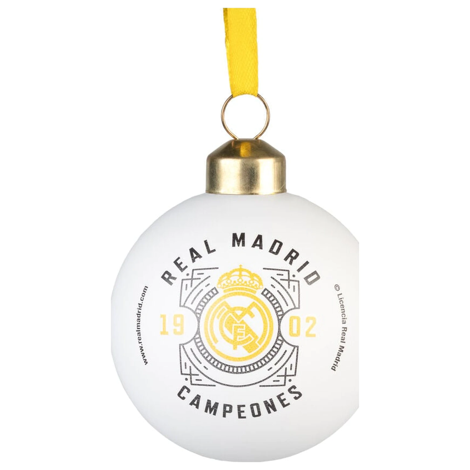 Real Madrid zestaw 4 bombek świątecznych zdjęcie produktu