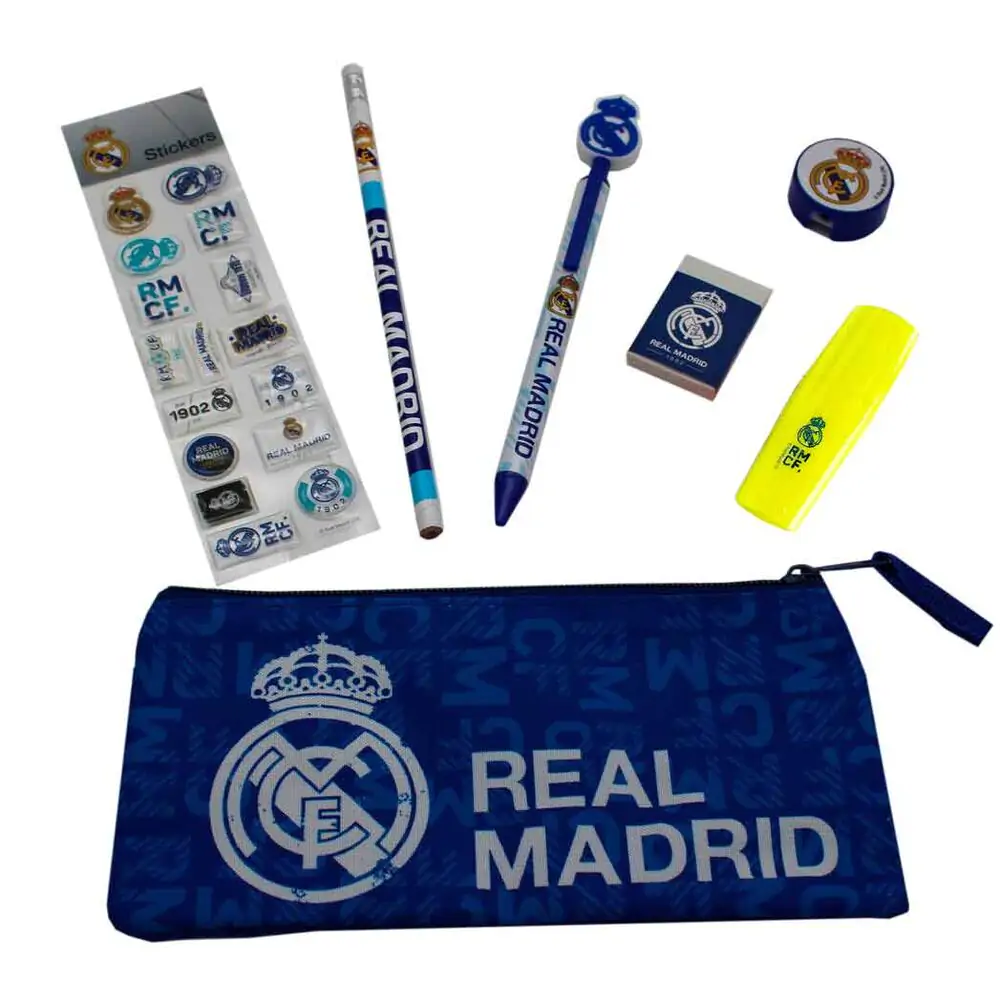 Zestaw artykułów papierniczych Real Madrid 7 szt. zdjęcie produktu