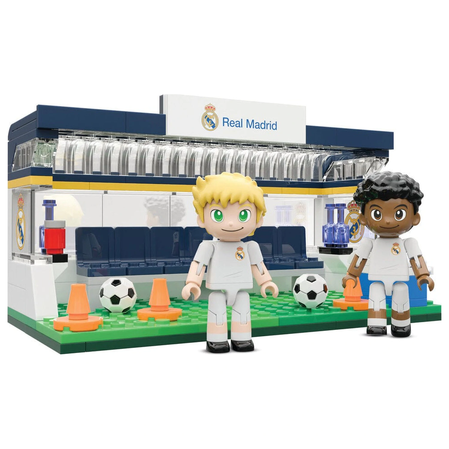 Zestaw ławki Real Madrid z figurkami 184 szt. zdjęcie produktu