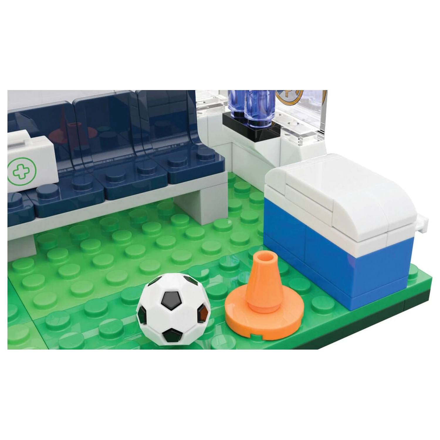 Zestaw ławki Real Madrid z figurkami 184 szt. zdjęcie produktu