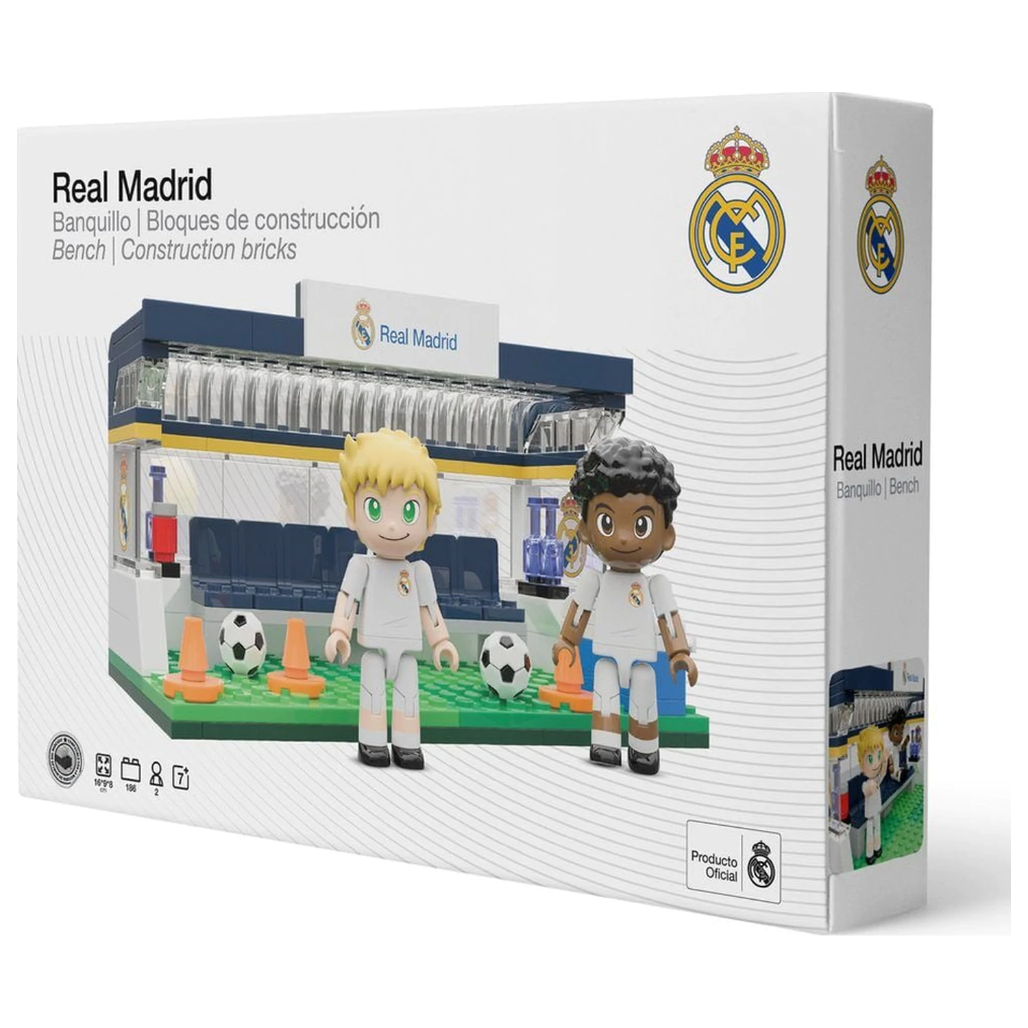 Zestaw ławki Real Madrid z figurkami 184 szt. zdjęcie produktu