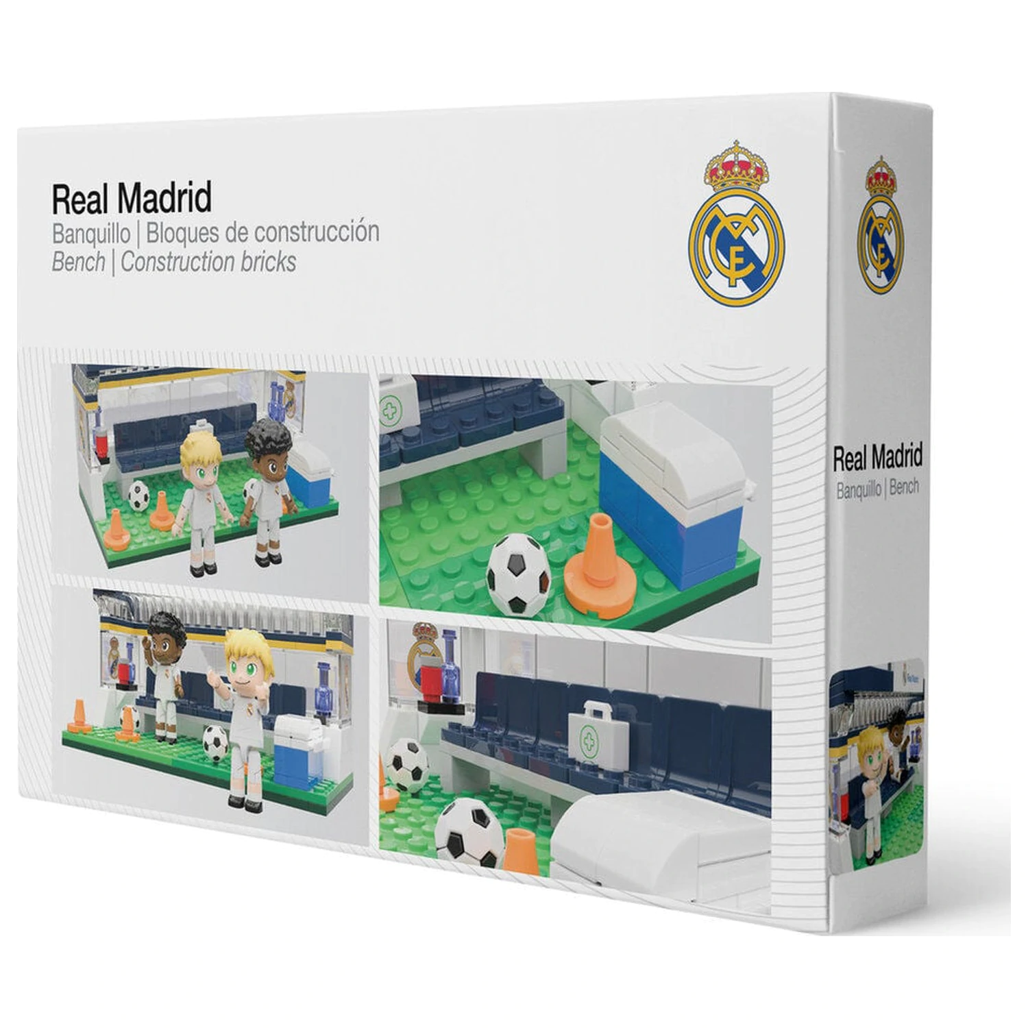 Zestaw ławki Real Madrid z figurkami 184 szt. zdjęcie produktu