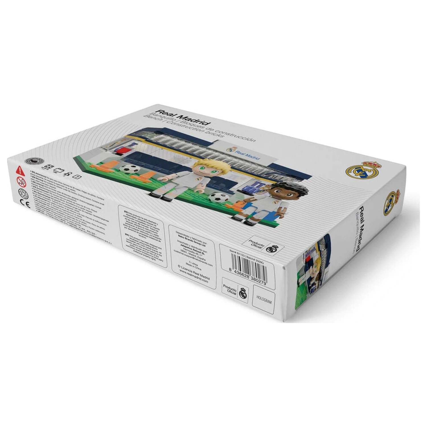 Zestaw ławki Real Madrid z figurkami 184 szt. zdjęcie produktu