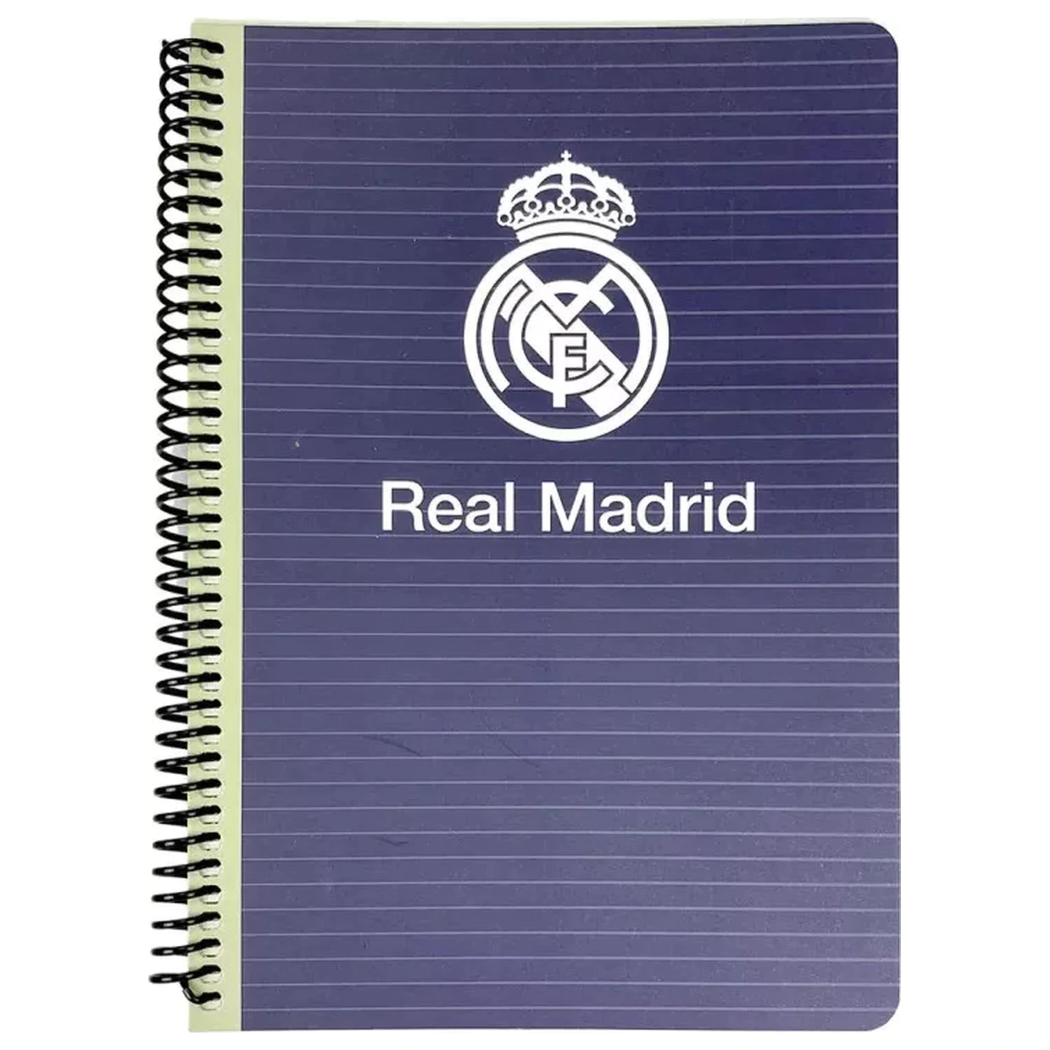 Real Madrid Blue B/5 Lined Spiralny zeszyt 70 kartek zdjęcie produktu