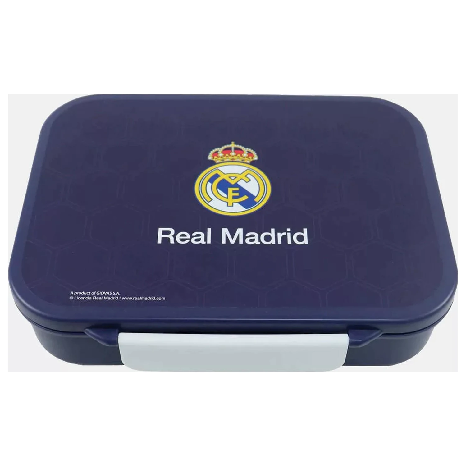 Real Madrid Niebieski Wielokomorowy Pojemnik na Lunch, Pojemnik na Kanapki zdjęcie produktu