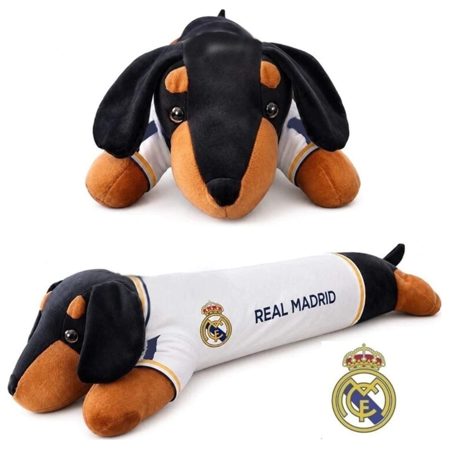 Real Madrid jamnik pies pluszowa zabawka 30 cm zdjęcie produktu