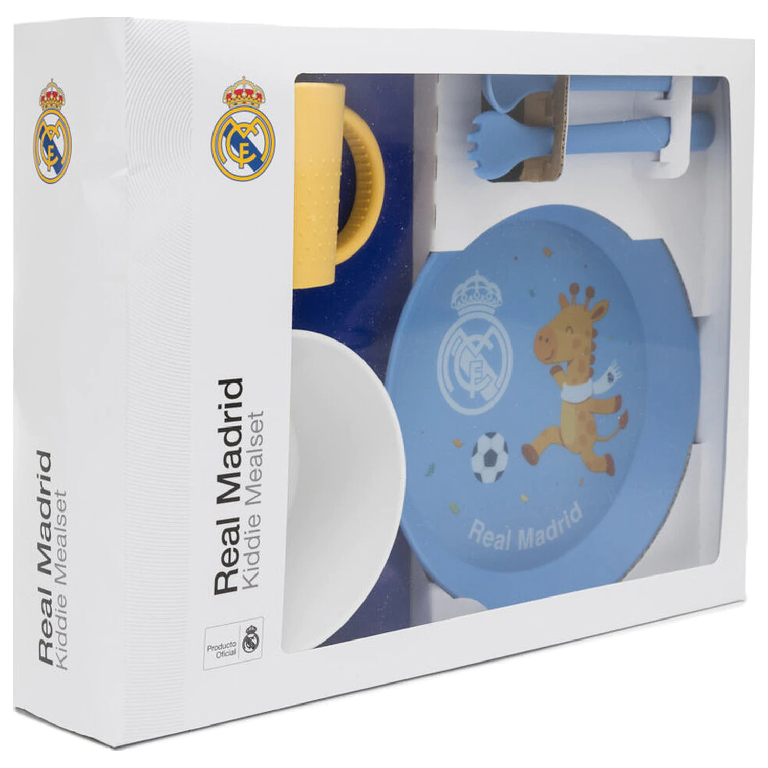 Real Madrid zestaw naczyń dziecięcych zdjęcie produktu