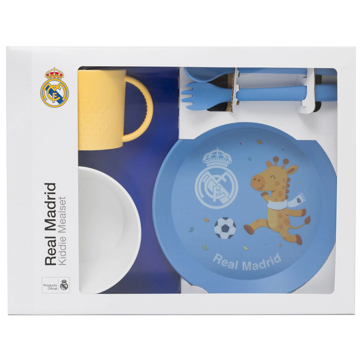 Real Madrid zestaw naczyń dziecięcych zdjęcie produktu
