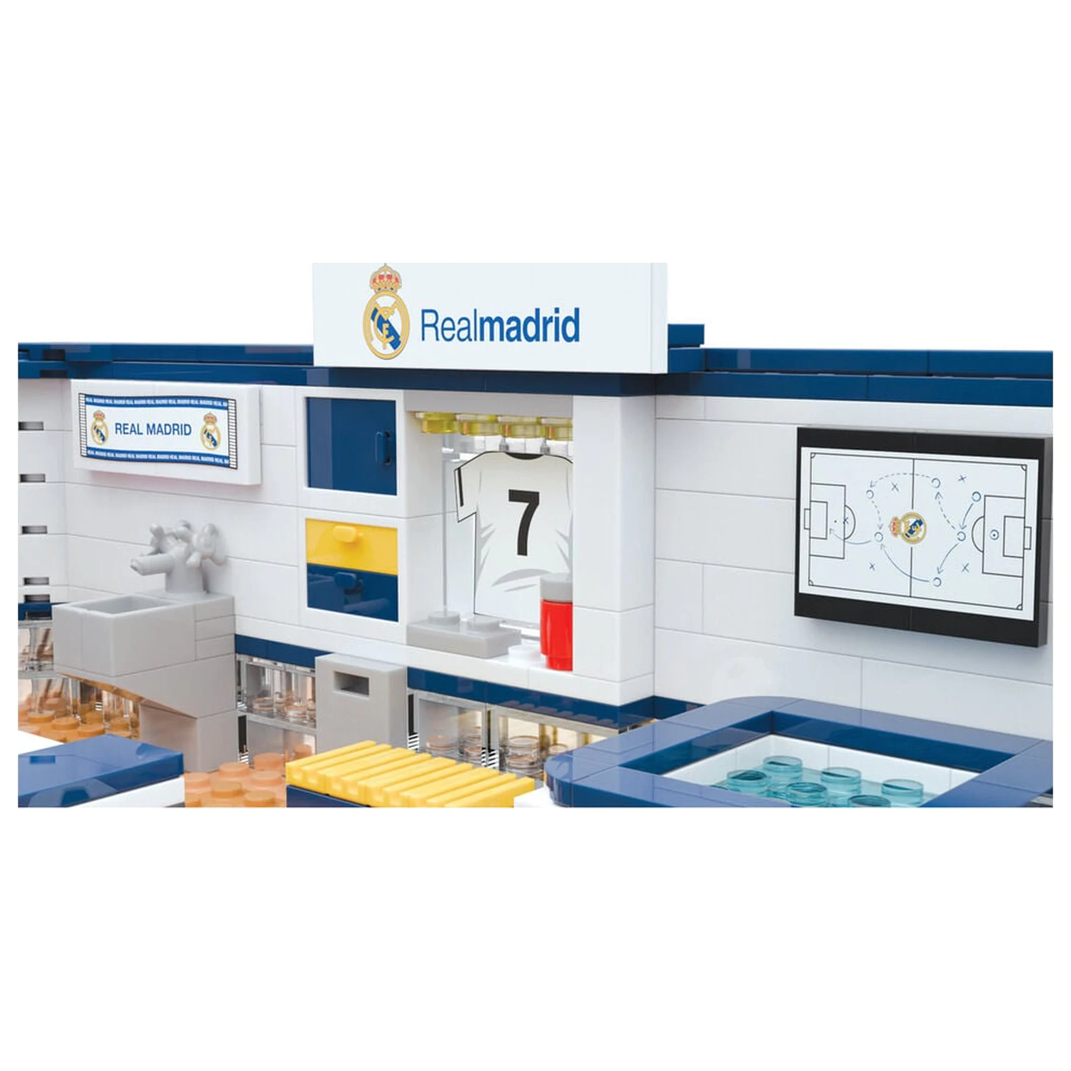 Real Madrid zestaw szatni z figurką 439 elementów zdjęcie produktu