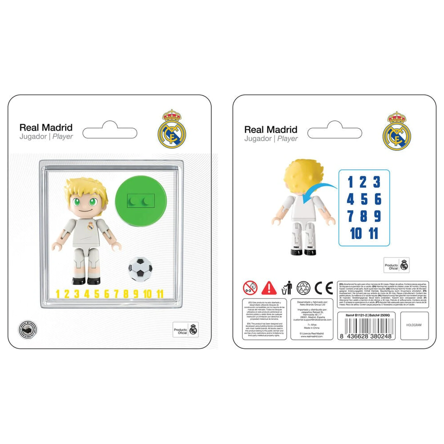 Real Madrid figurka gracza 4cm zdjęcie produktu