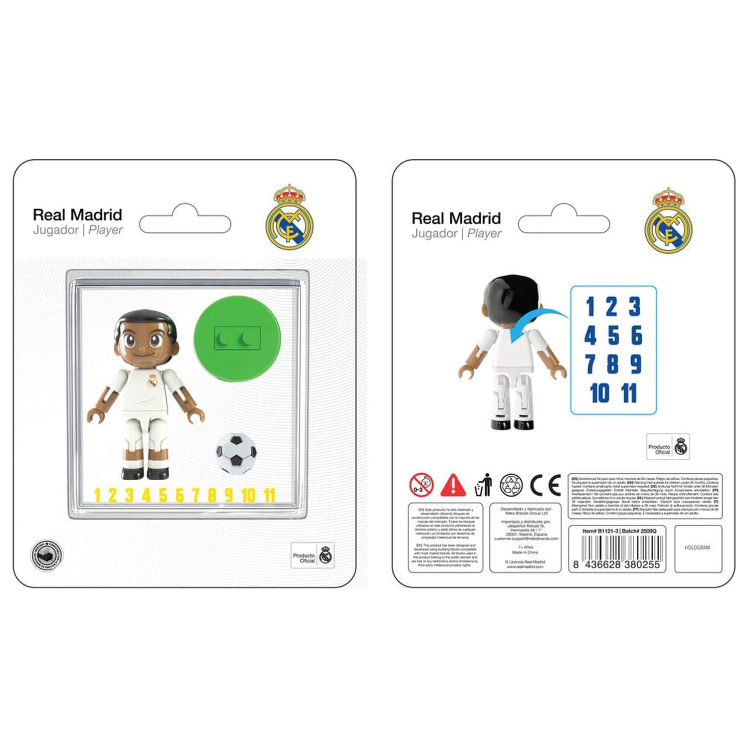 Real Madrid figurka gracza 4cm zdjęcie produktu