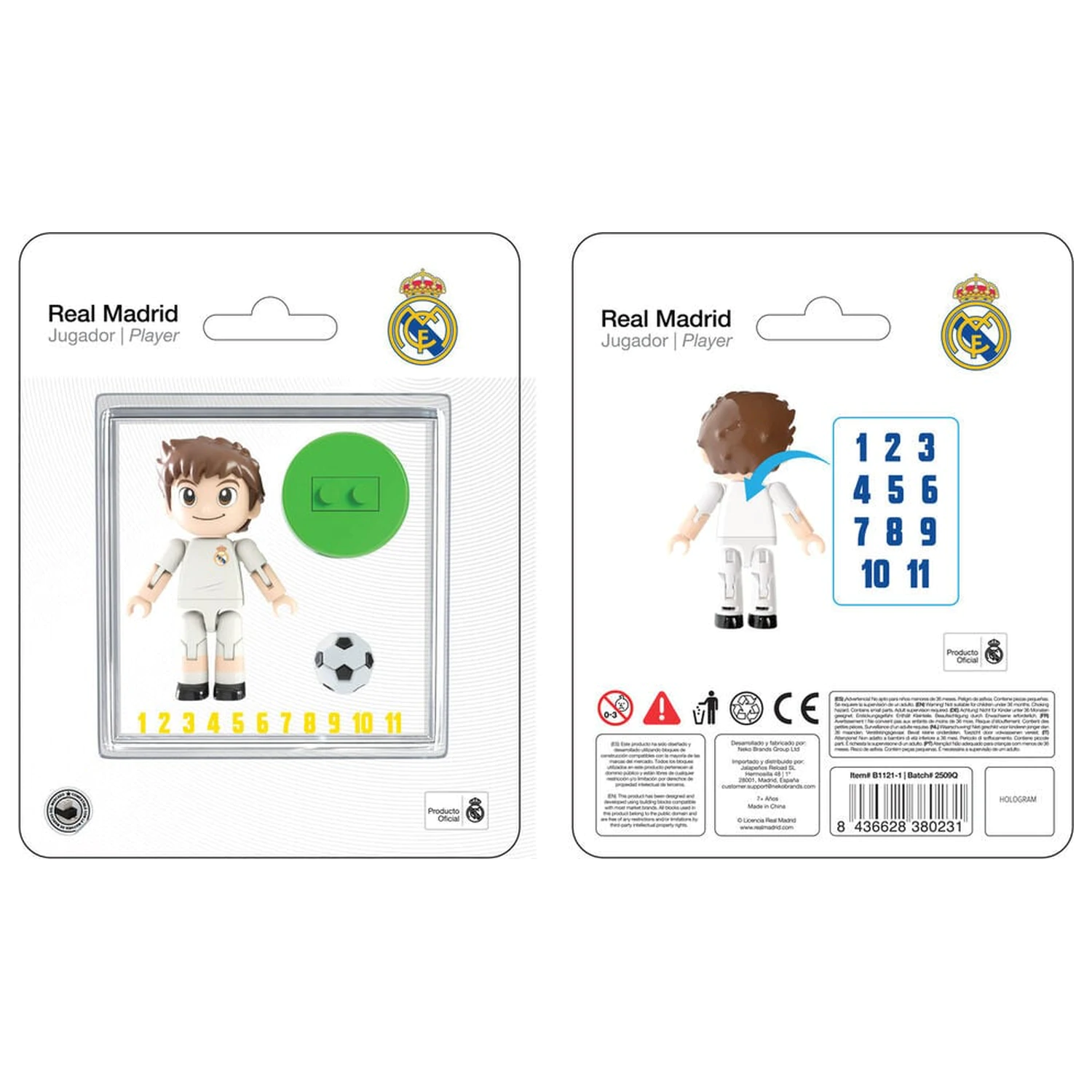 Real Madrid figurka gracza 4cm zdjęcie produktu
