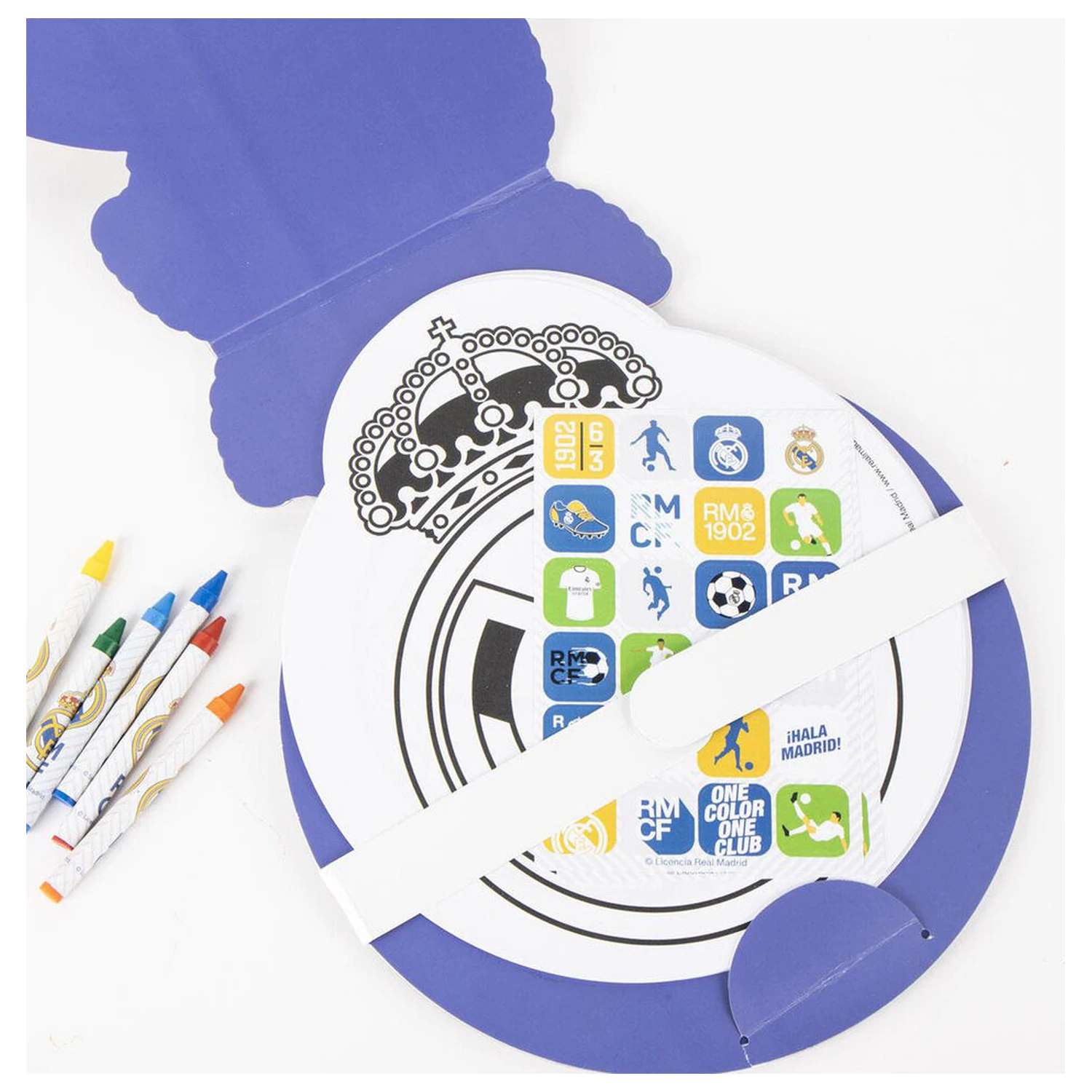 Real Madrid Kolorowanka z aktywnościami zdjęcie produktu