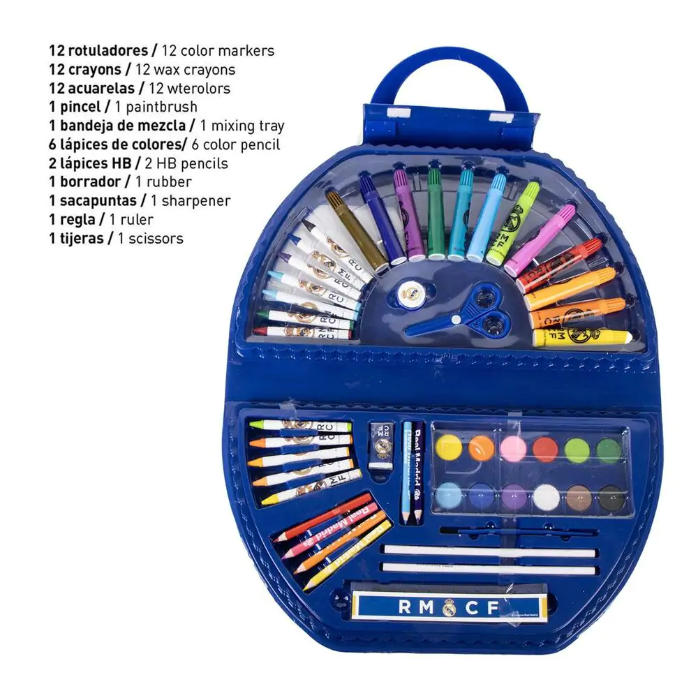 Real Madrid Colouring stationery set 50 szt. zdjęcie produktu