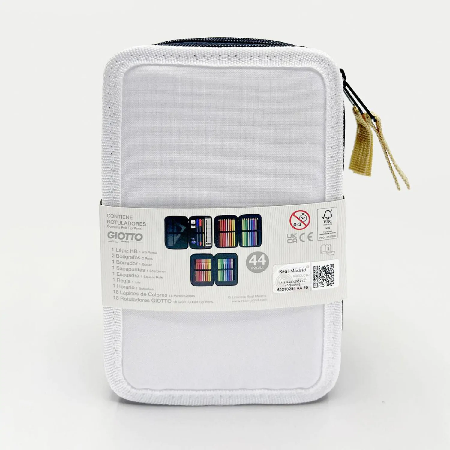 Piórnik potrójny Real Madrid zdjęcie produktu